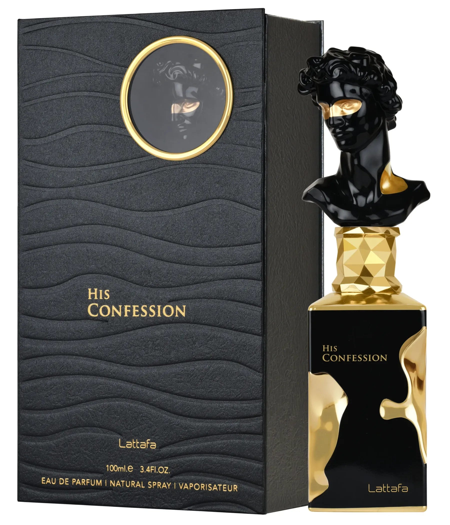 Lattafa His Confession "sealed with box"